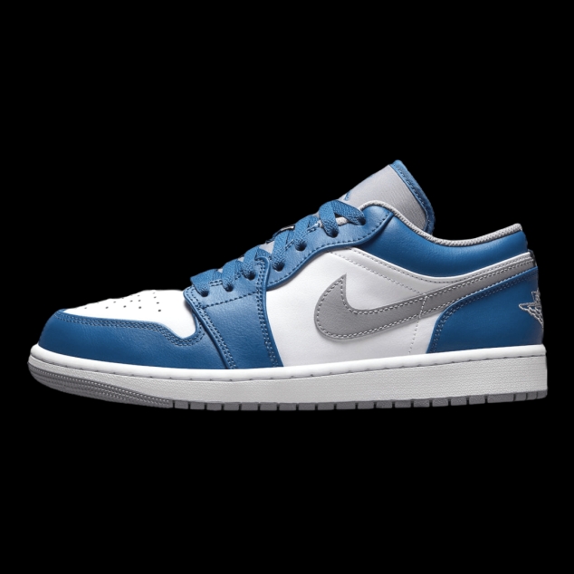 Air Jordan 1 Low “True Blue” 553558-412