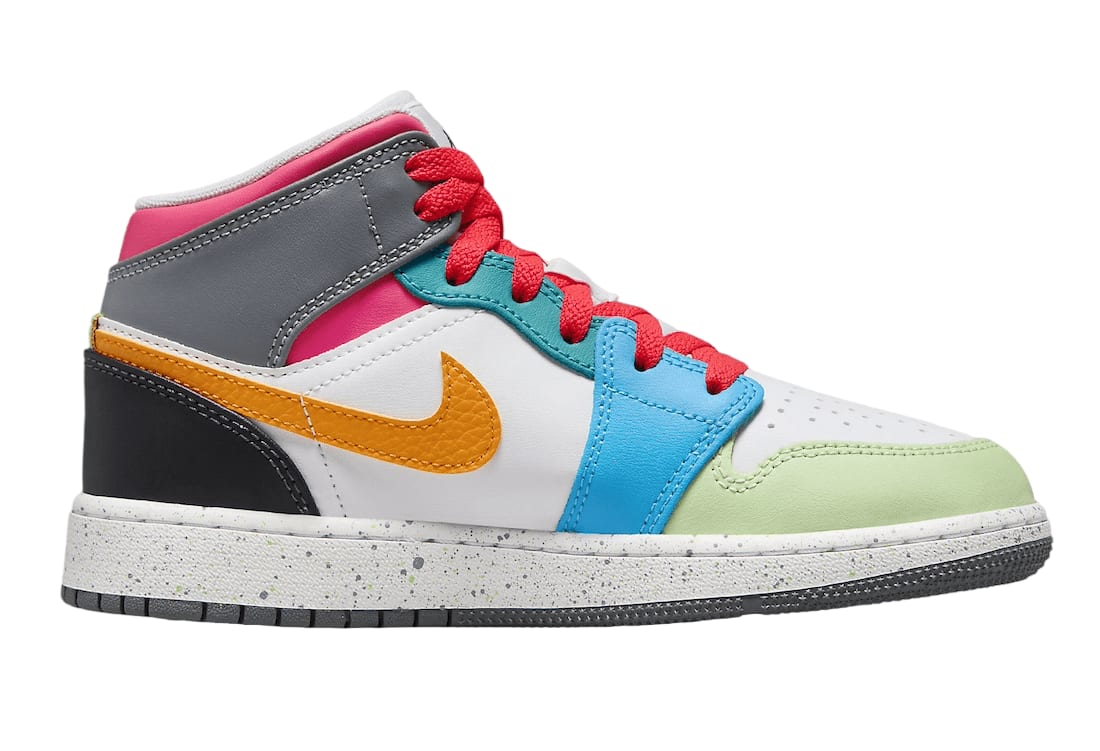 Air Jordan 1 Mid GS 'Multi-Color'