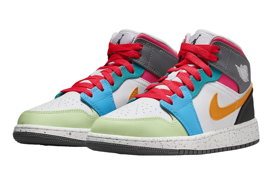 Air Jordan 1 Mid GS 'Multi-Color'