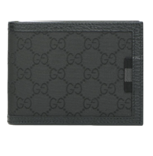 GUCCI CANVAS GUCCISSIMA WALLET 'BLACK'