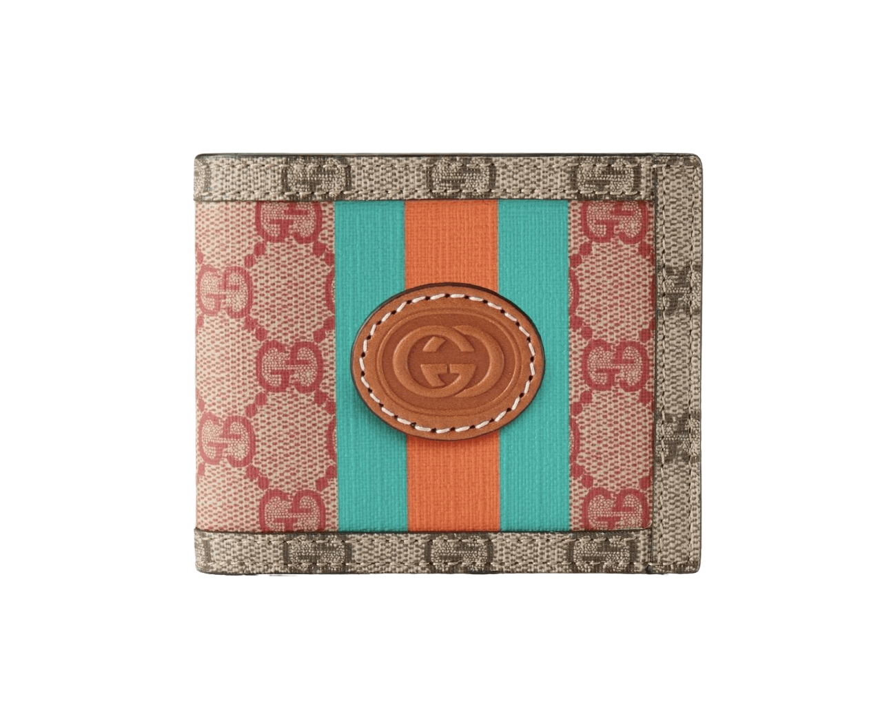 GUCCI BI FOLD CANVAS WALLET