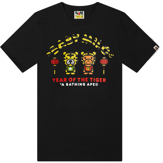 BAPE YEAR OF THE TIGER T-SHIRT 'BLACK'