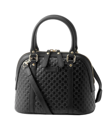 GUCCI MICRO GUCCISSIMA DOME BAG 'BLACK'